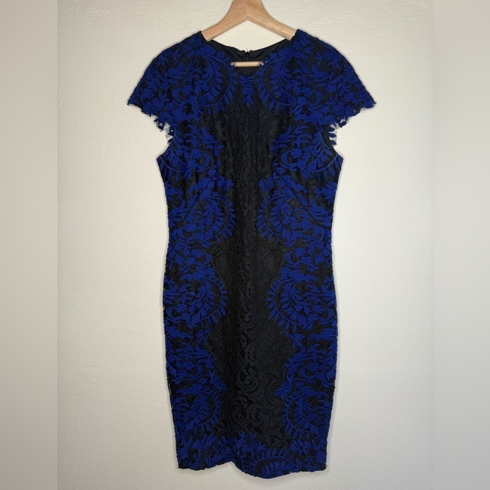 Tadashi Shoji Mandarin Empress Lace
Cocktail Dress Size 14 - Picture 2 of 7